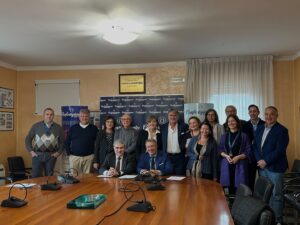 foto di gruppo CTS Rimini, USP e Confartigianato