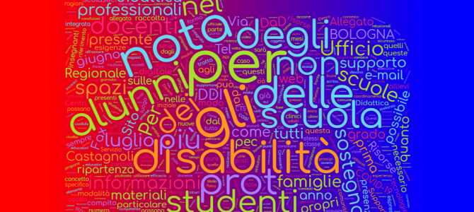 Materiali per la ripartenza – 20 – Rientro a scuola degli alunni con disabilità: risorse professionali per docenti